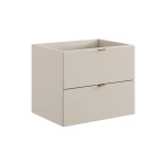 Szafka pod umywalkę 60cm 2 szuflady Kaszmirowy Mat DALIA CASHMERE 82-60-46-2S, Comad